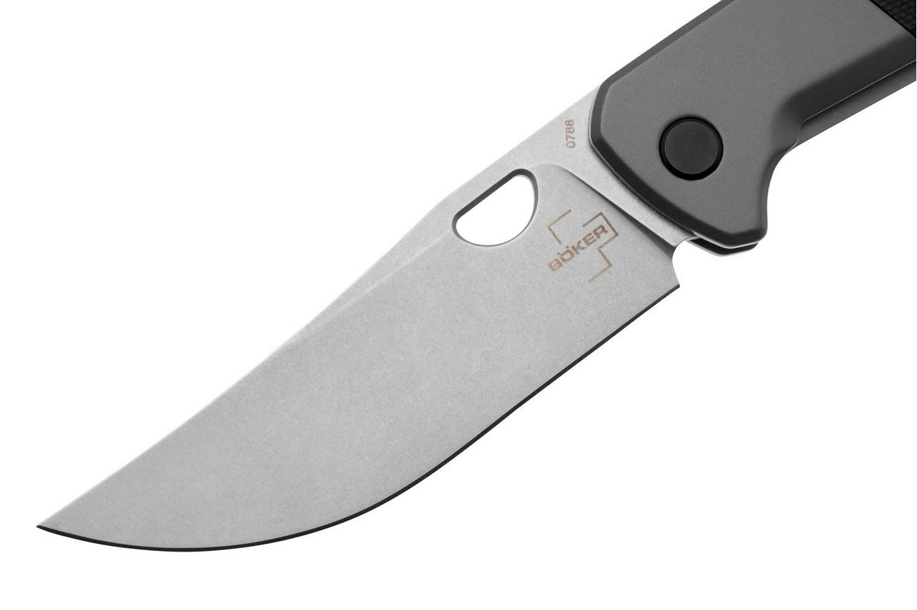 Böker Plus Elso Folder 01BO554, Stonewashed D2, Stainless Steel And G10, zakmes, Kornel Kiss design