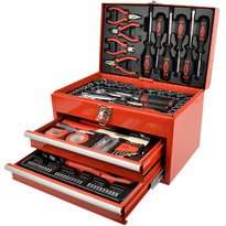 Jeu d'outils, 155 pièces, caisse à outils