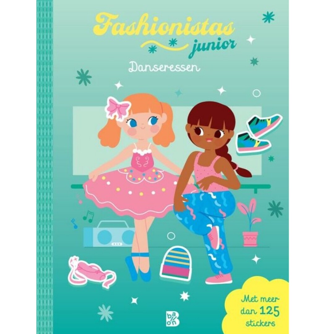 Uitgeverij ballon stickerboek danseressen