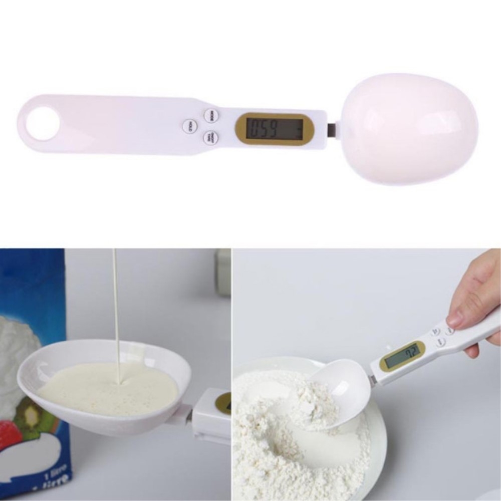 Digitale Feinwaage Küchenwaage Löffel 500g auf 0.5g genau