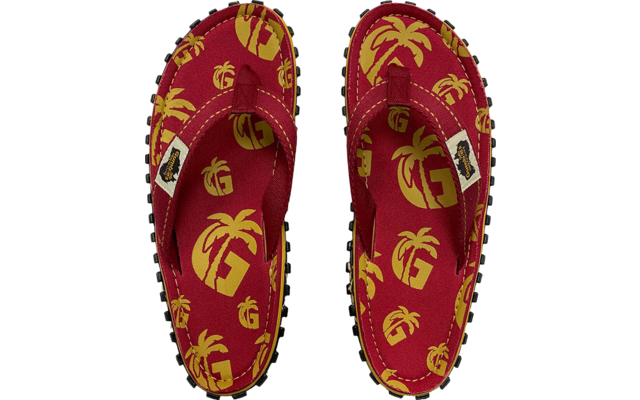 Gumbies  Red Multi G Unisex Zehentrenner