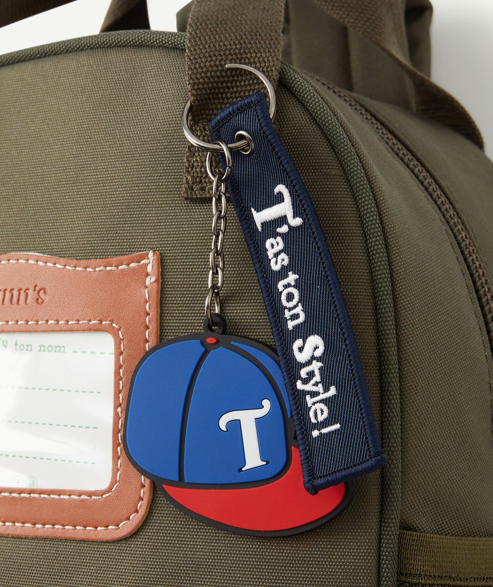 TANN'SLE SAC À DOS BLEU MARINE ET KAKI