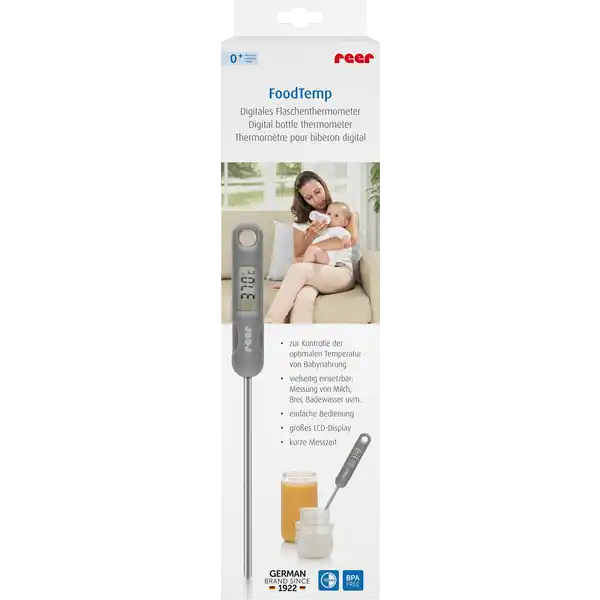 FoodTemp Digitales Flaschenthermometer