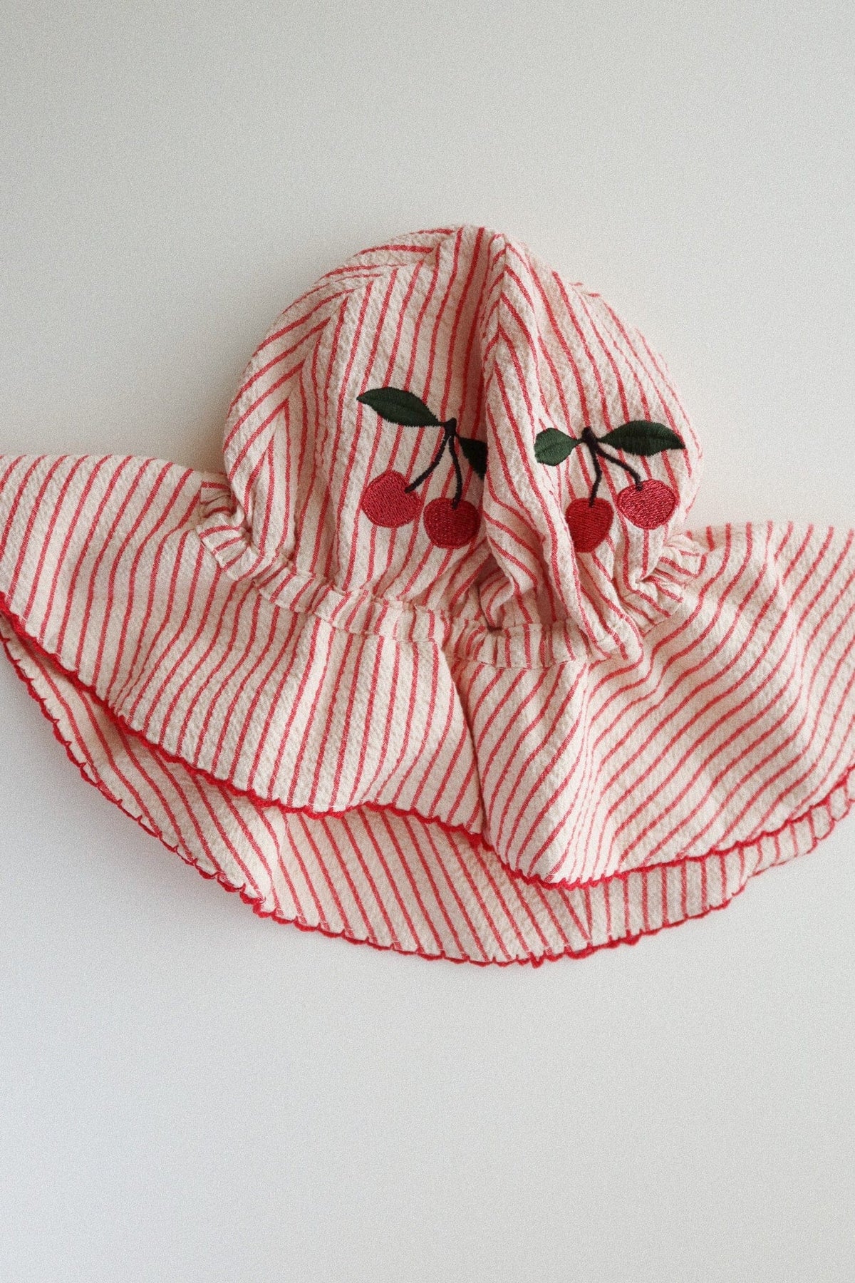 Konges Sløjd Ellie Sun Hat Gots amour stripe