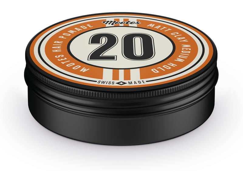 Mootes Styling Cream #20 matt 120 g Haarcreme mit mittlerem Halt und mattem Finish