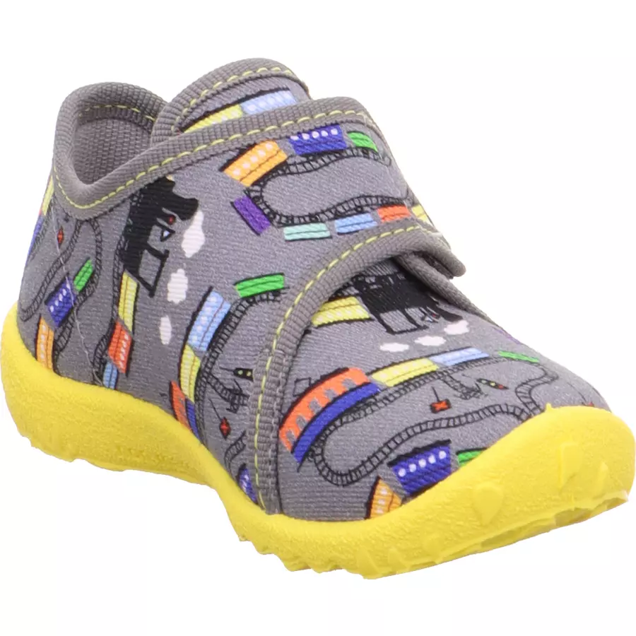 superfit Hausschuh Spotty grau (mittel)