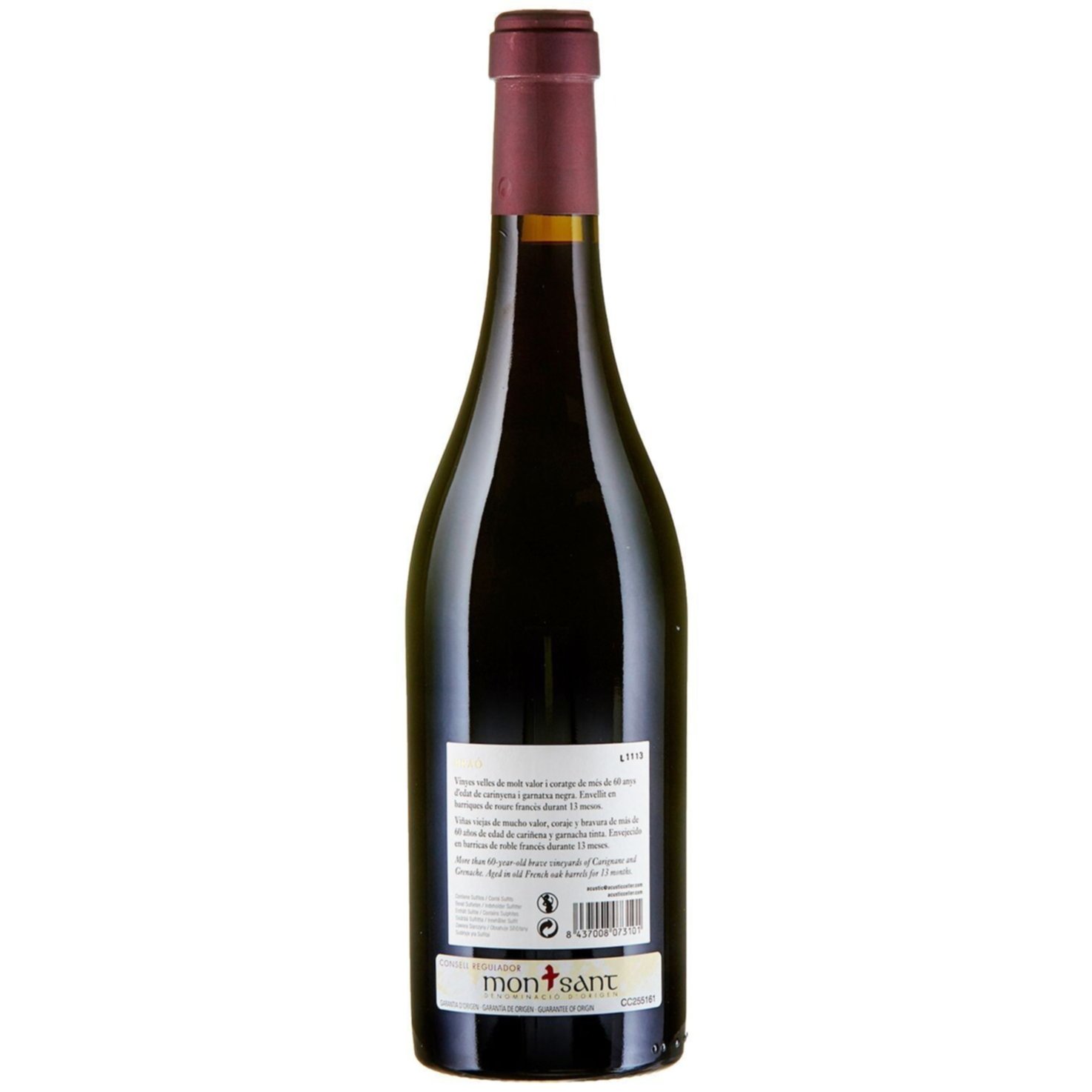 Montsant DO Braó Acústic Celler -75cl