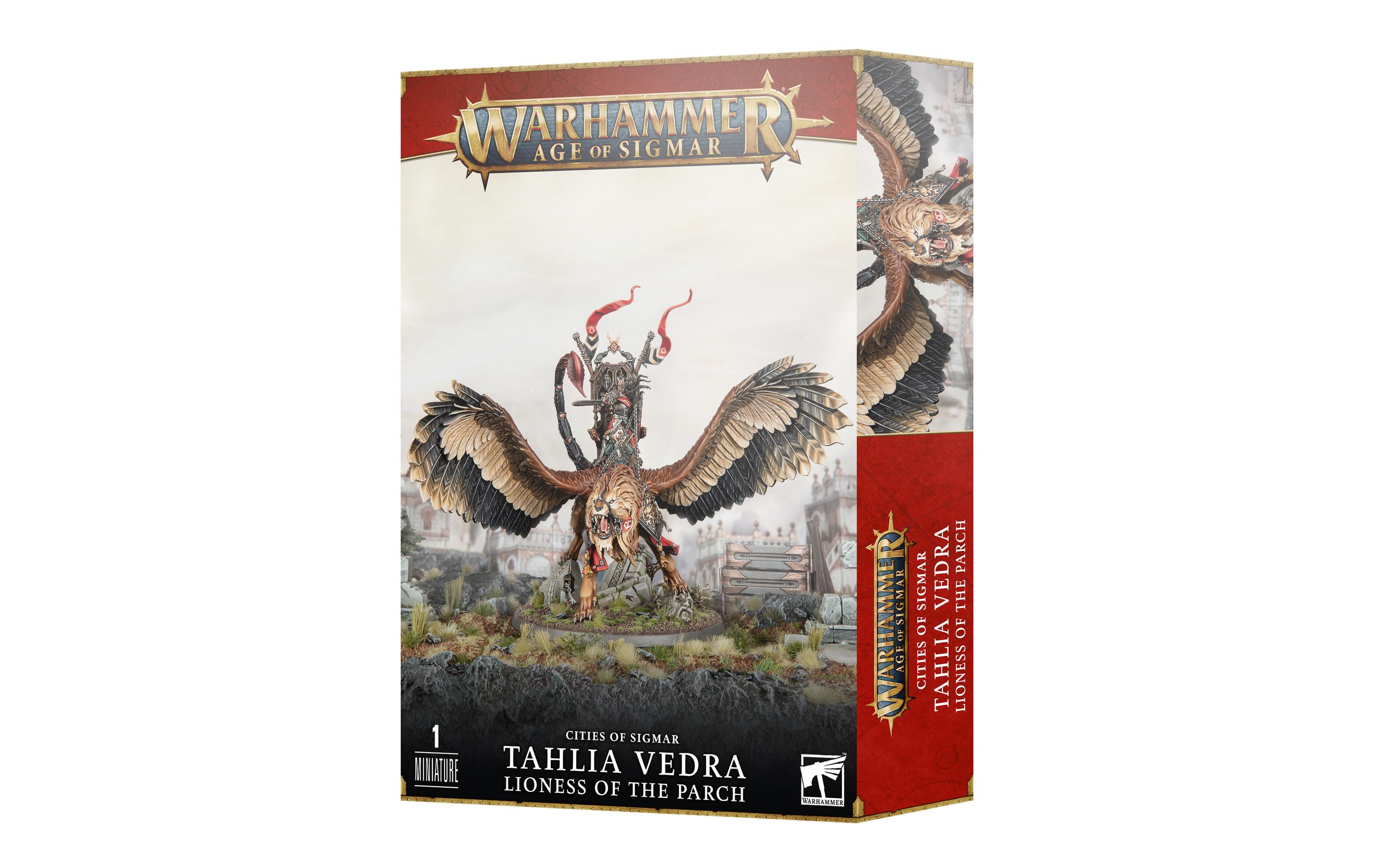 Figur Warhammer Age of Sigmar Tahlia Vedra, Löwin der Dörre<br>Warhammer Age of Sigmar Miniatur: Tahlia Vedra Lioness of the Parch