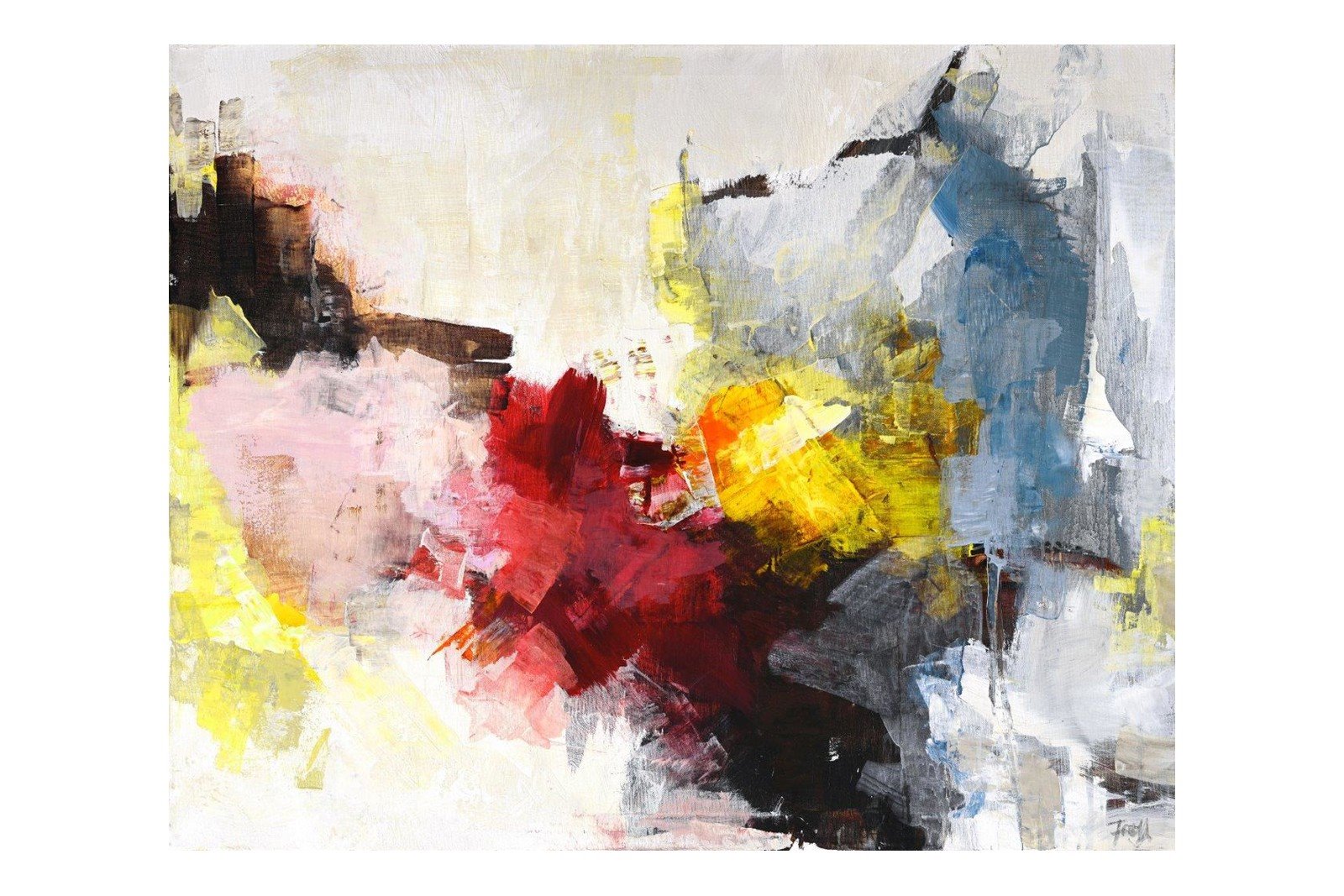 Still standing 118x90 cm