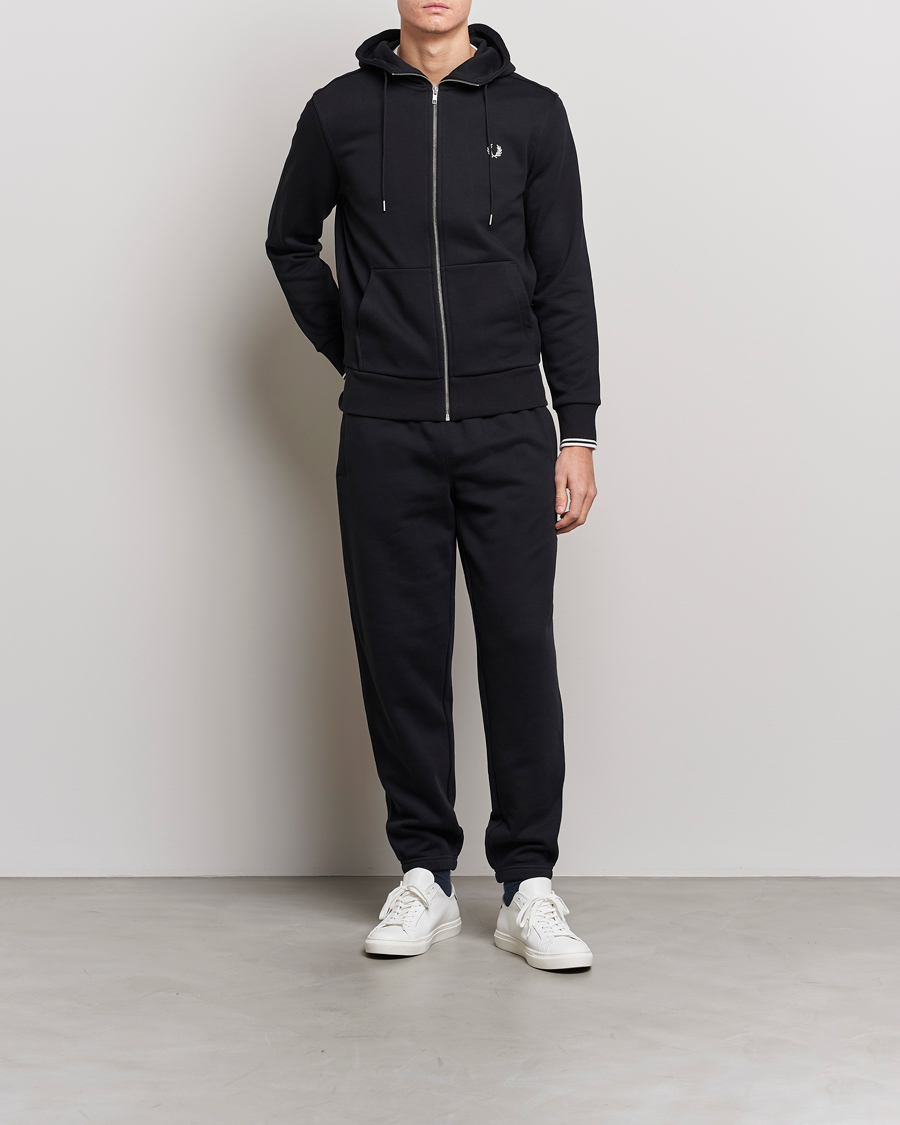 Fred Perry Loopback Sweatpants Black