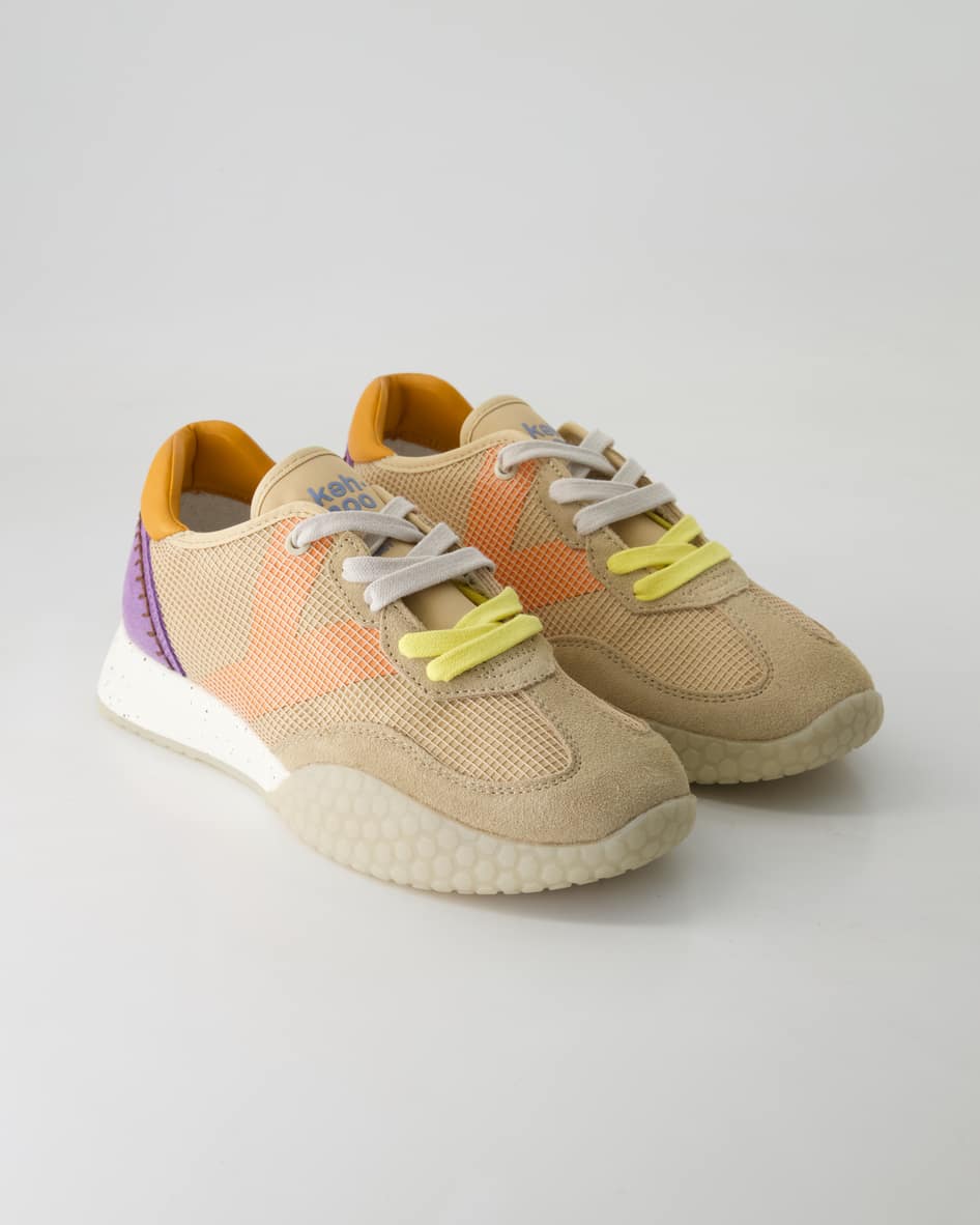 Keh-Noo Hippie Sneaker in Beige