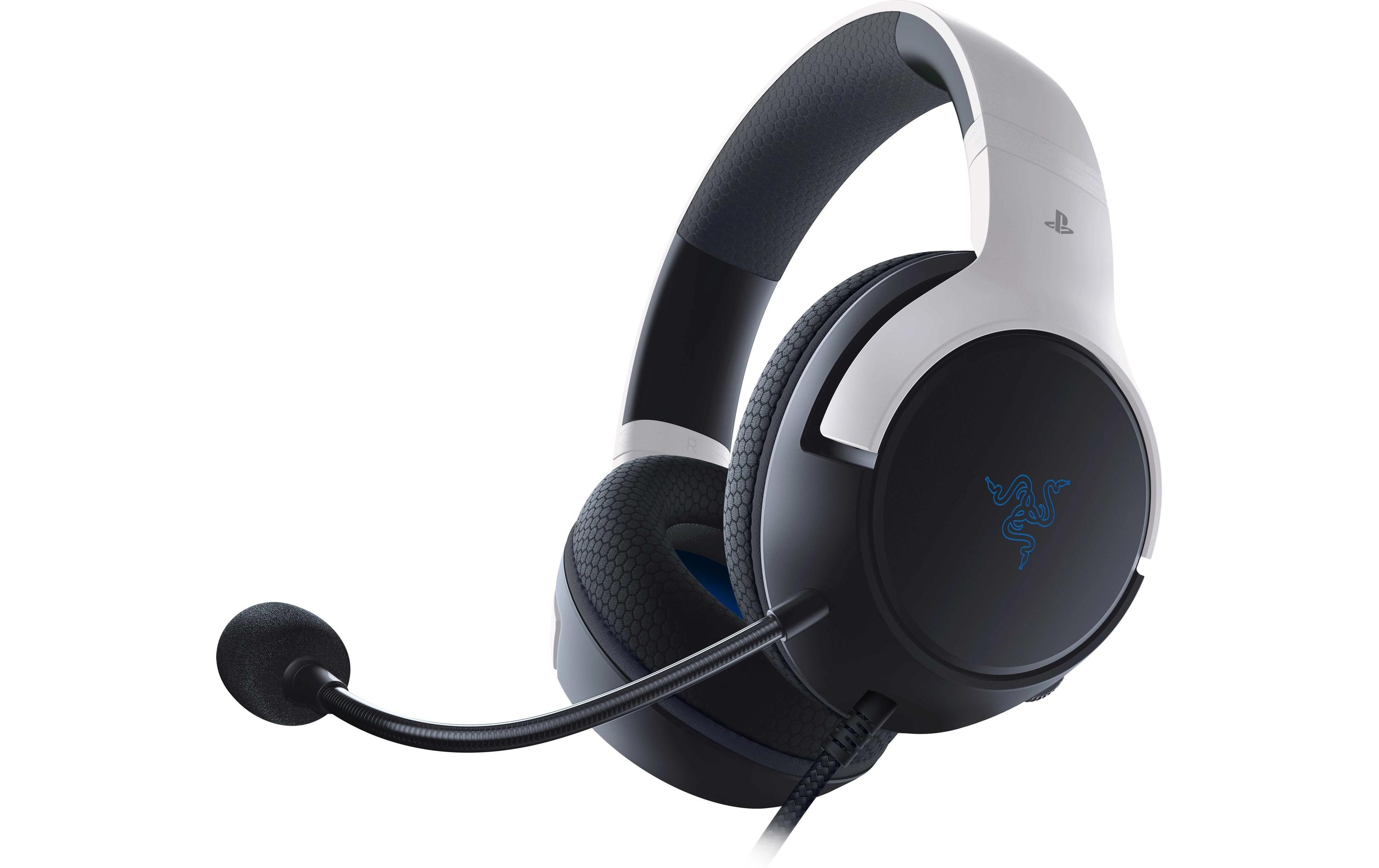 Headset Kaira X Schwarz/WeissKabelgebundes Headset für PlayStation 5