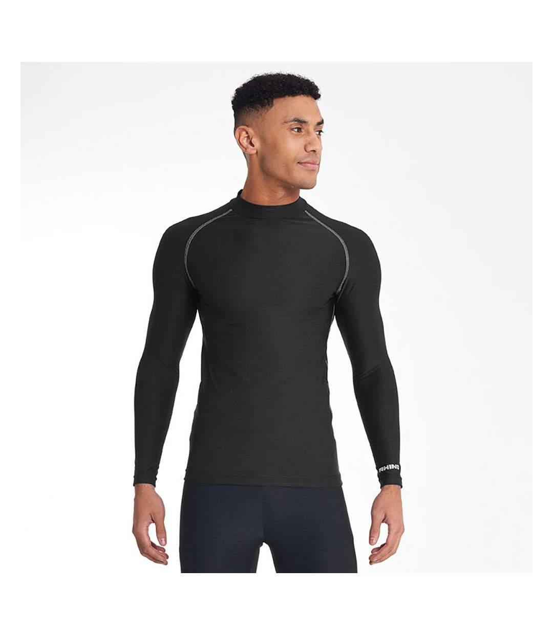 Rhino - T-shirt base layer à manches longues - Homme (Noir) - UTRW1276
