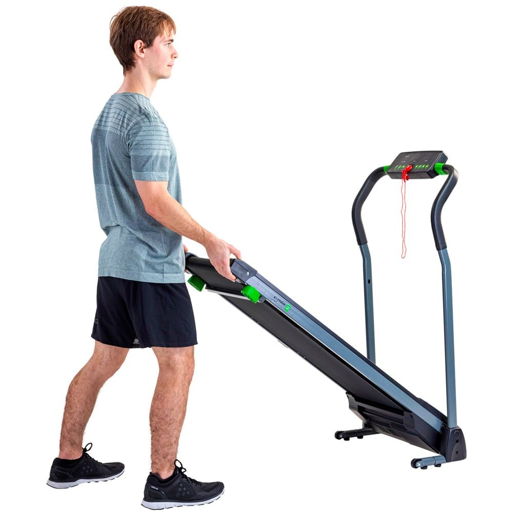 Sport-Knight® Laufband kompakt mit LED-Monitor + 16 Programmen, klappbar