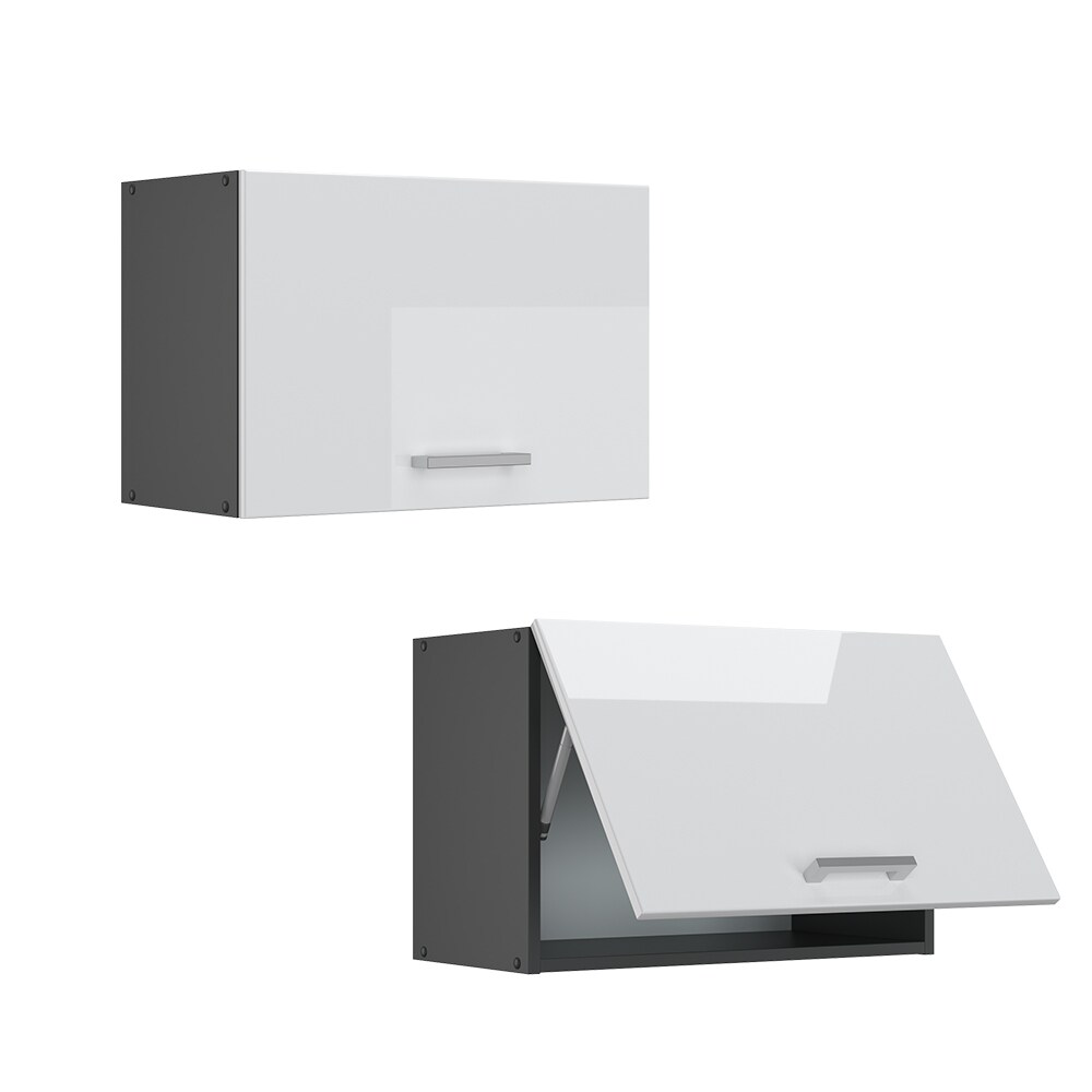 VICCO Küchenschrank Hängeschrank 60 cm flach R-Line Anthrazit