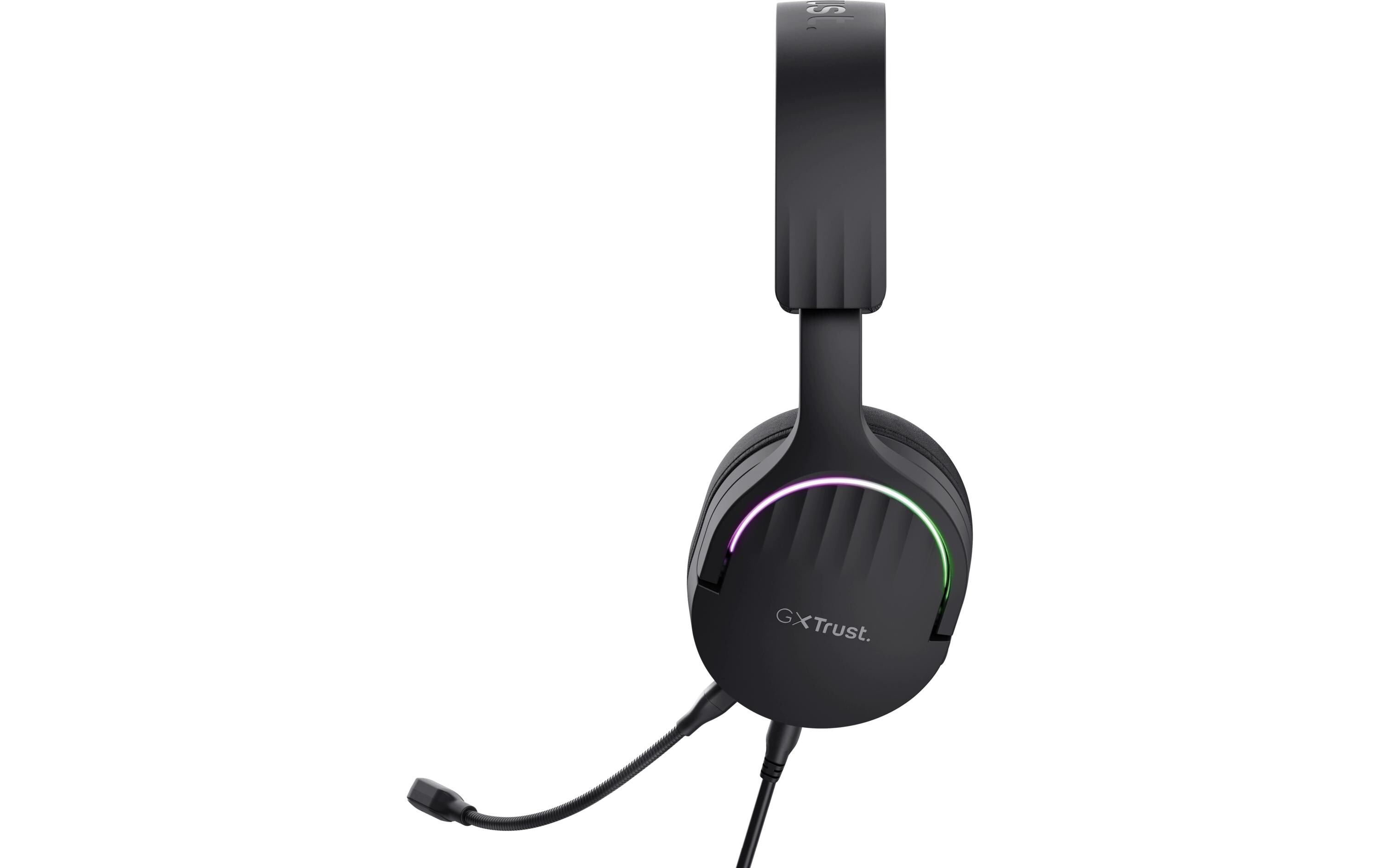 Headset GXT 490 FAYZO SchwarzLeistungsstarkes ohrumschliessendes 7.1 USB-Gaming-Headset für ein immersives Gaming-Erlebnis