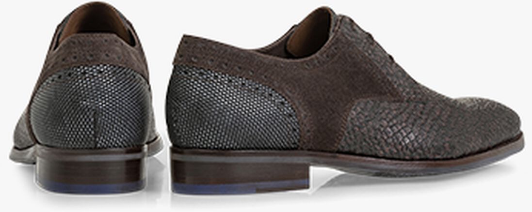 FLORIS VAN BOMMEL bruine floris van bommel nette schoenen sfm-30361
