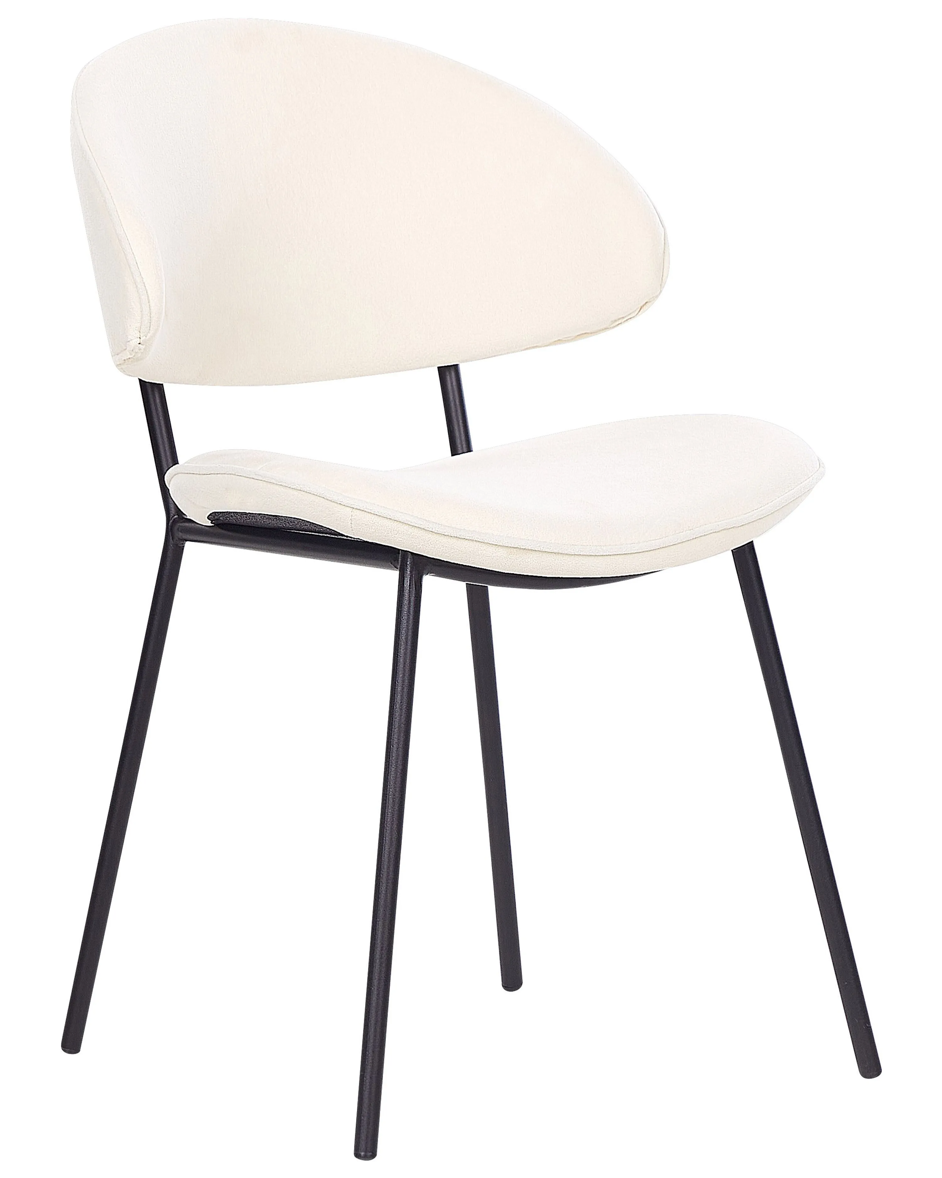 Set van 2 eetkamerstoelen KIANA Lichtbeige