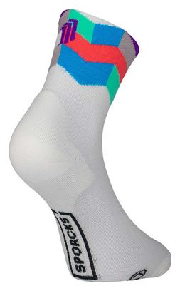 Chaussettes Sporcks Art Blanc