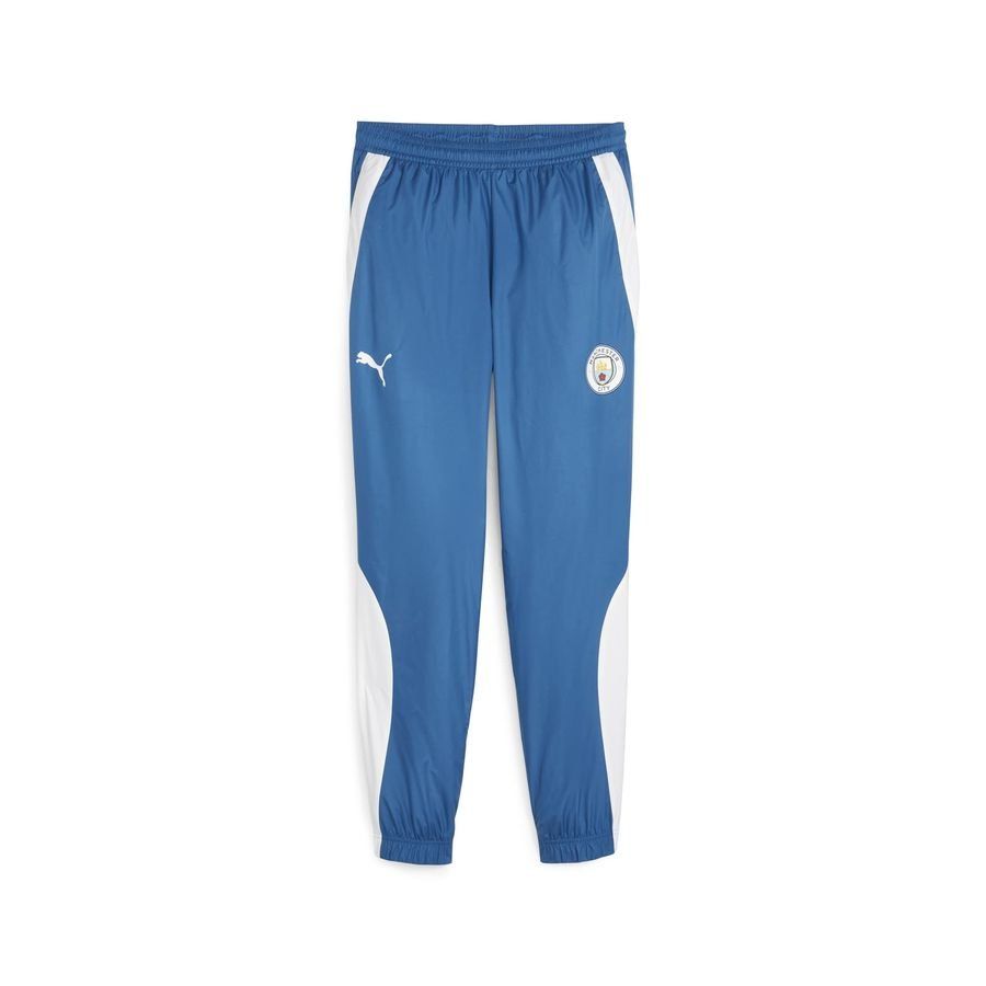 Manchester City Bas de Survêtement Avant-Match Woven - Bleu/Blanc