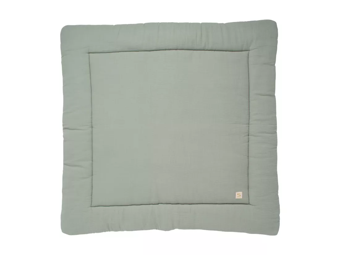 Grand tapis de jeu en double gaze de coton