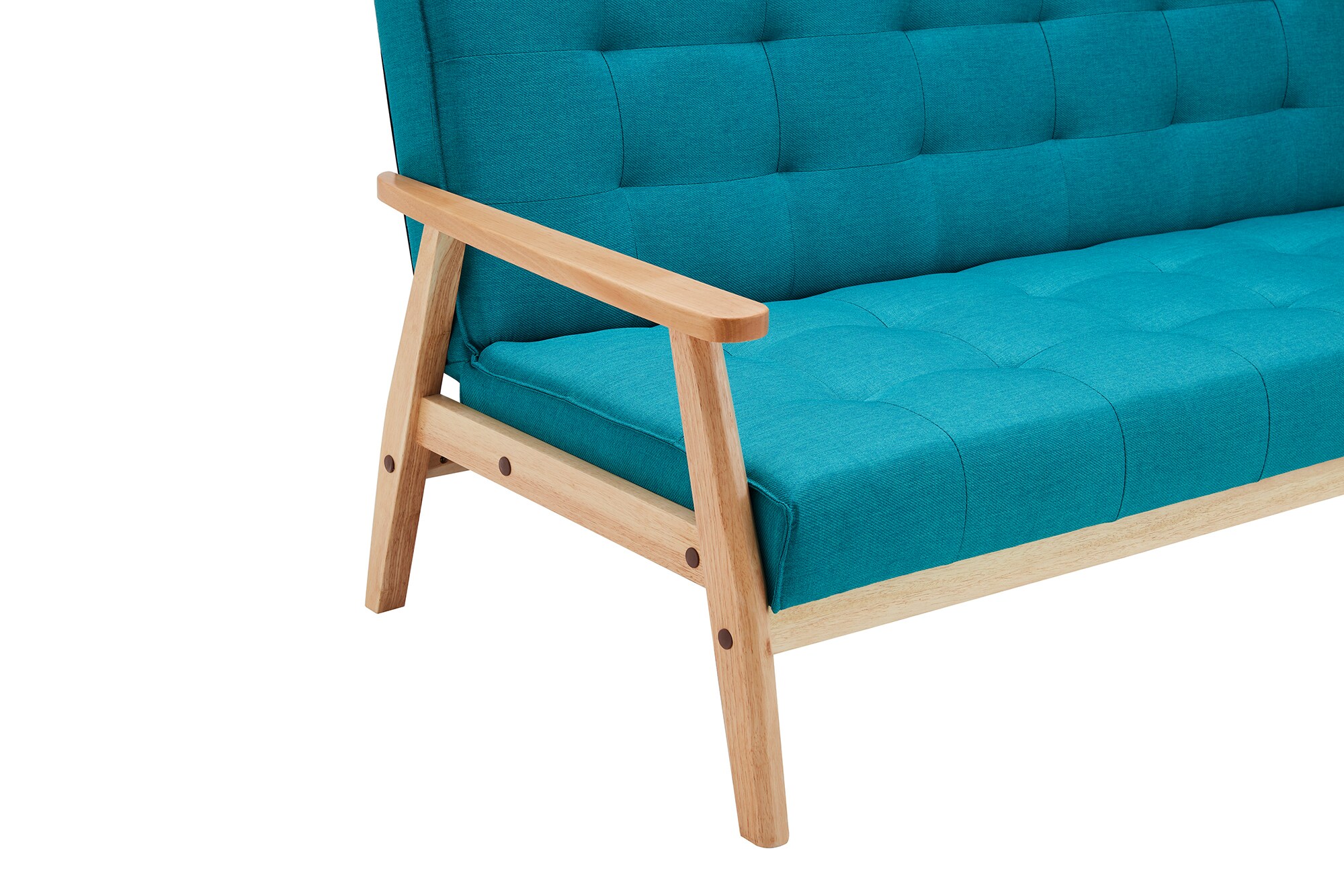 Schlafsofa petrol Schlafcouch Sofa Couch Schlaffunktion Gästebett Gästesofa