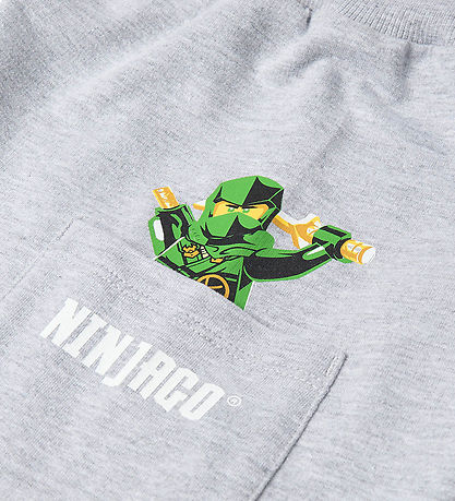 LEGO? Ninjago Shorts - LWPhilo - Grey Melange