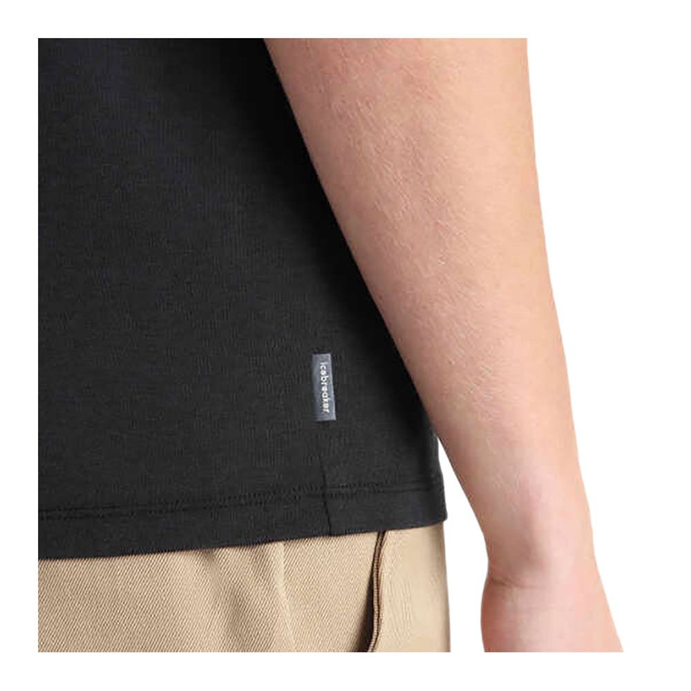 Icebreaker CTL CLSSIC PADDLE - Tee-shirt Homme black