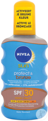 Nivea Sun Protect & Bronze Huile Protectrice IP30 Spray 200ml