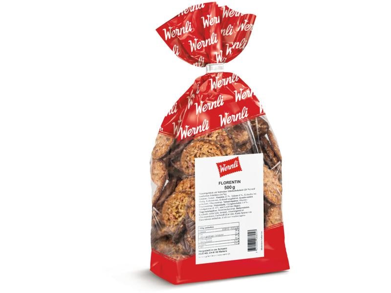 Wernli Guetzli Florentin 500 g Schoko-Gebäck mit kandierten Früchten