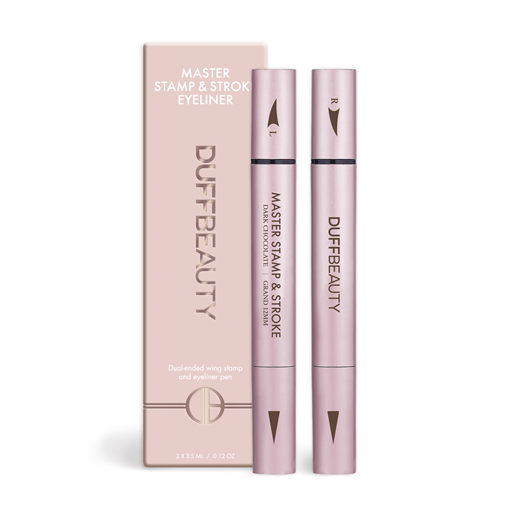 DUFFBEAUTY Master Stamp & Stroke Eyeliner, Dark Chocolate, Grand