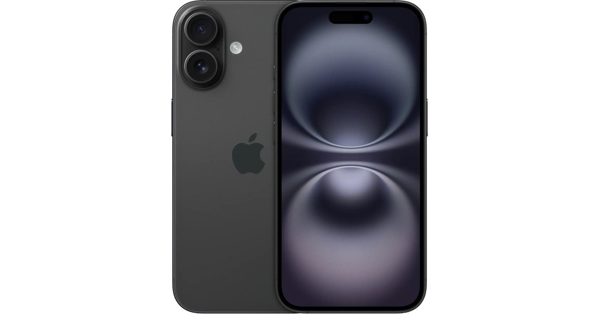 AppleiPhone 16 smartphone  (Zwart, 256 GB, iOS)