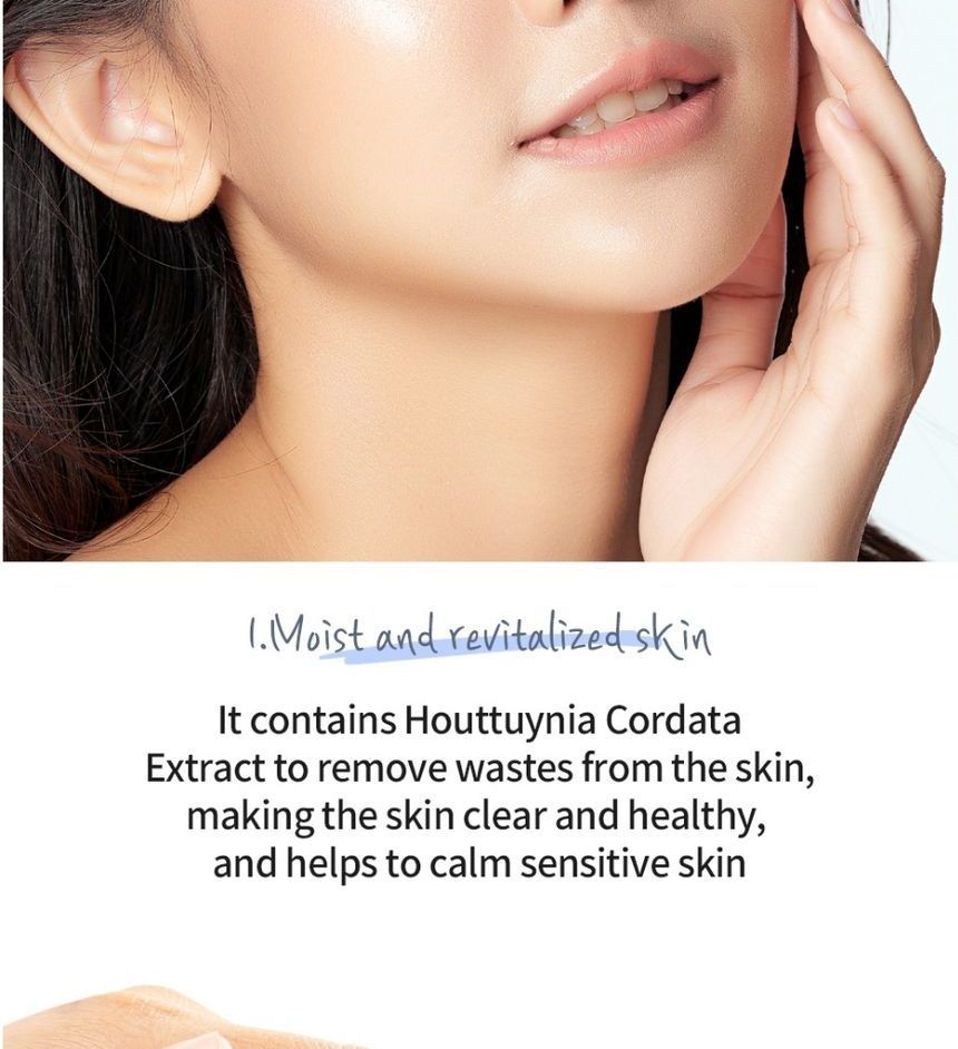 esfolio - Hyaluronic Acid Houttuynia Cordata Cleansing Foam