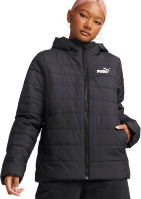 PumaESS Hooded Padded Jacket - schwarz