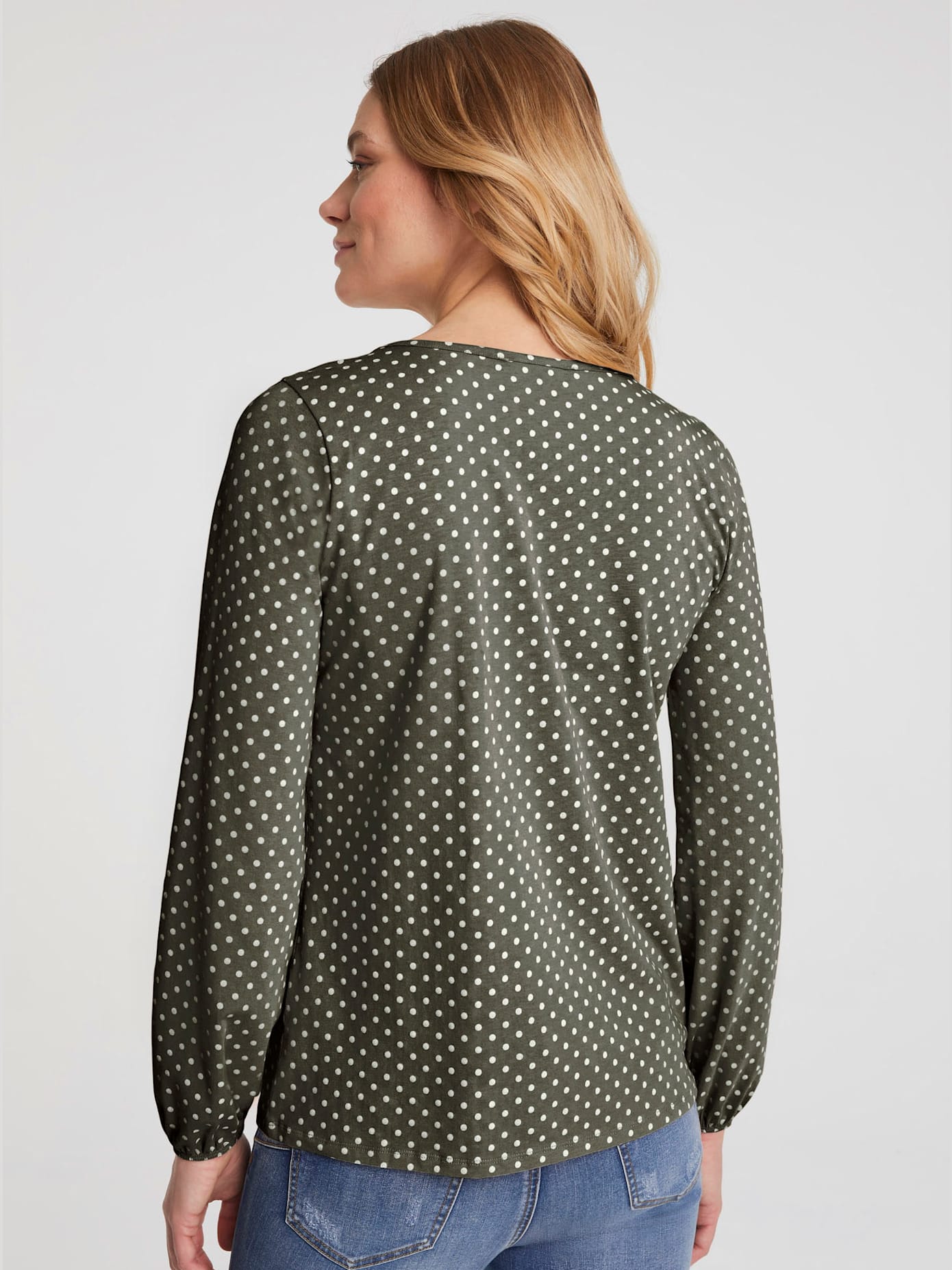T-shirt superbe motif à pois