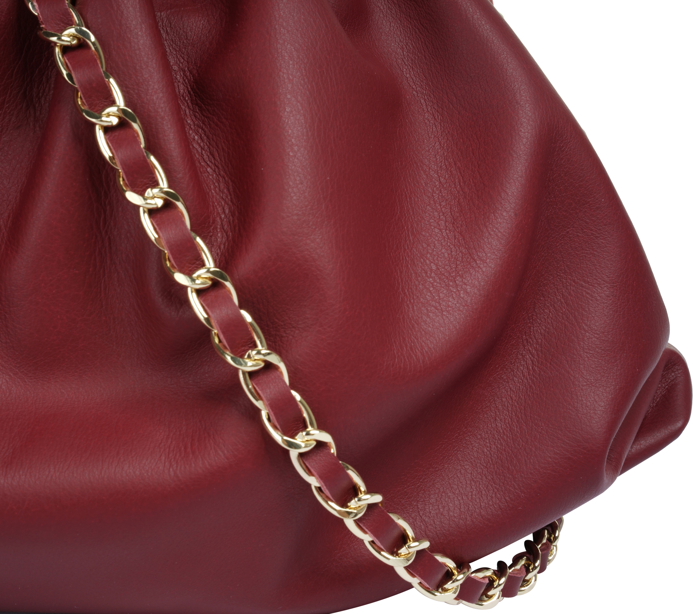 Cluty Umhängetasche echt Leder, Made in Italy