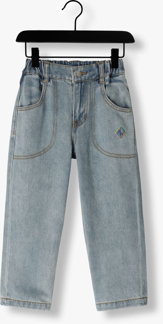 Jelly Mallow blauwe jelly mallow mom jeans jm denim pants