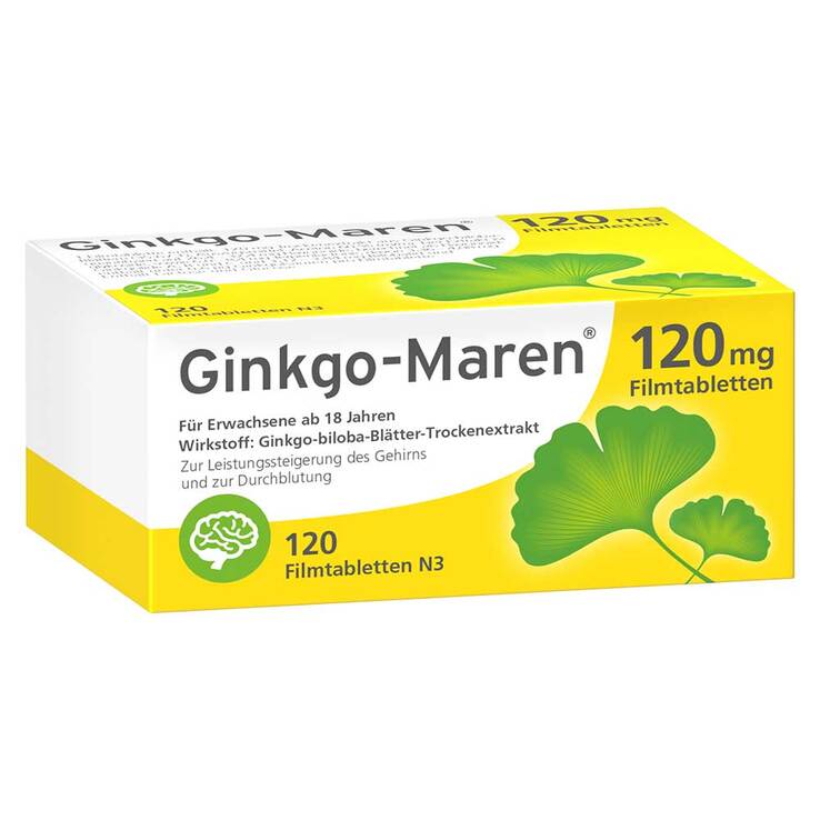 Ginkgo-Maren 120 mg Filmtabletten, 120 St