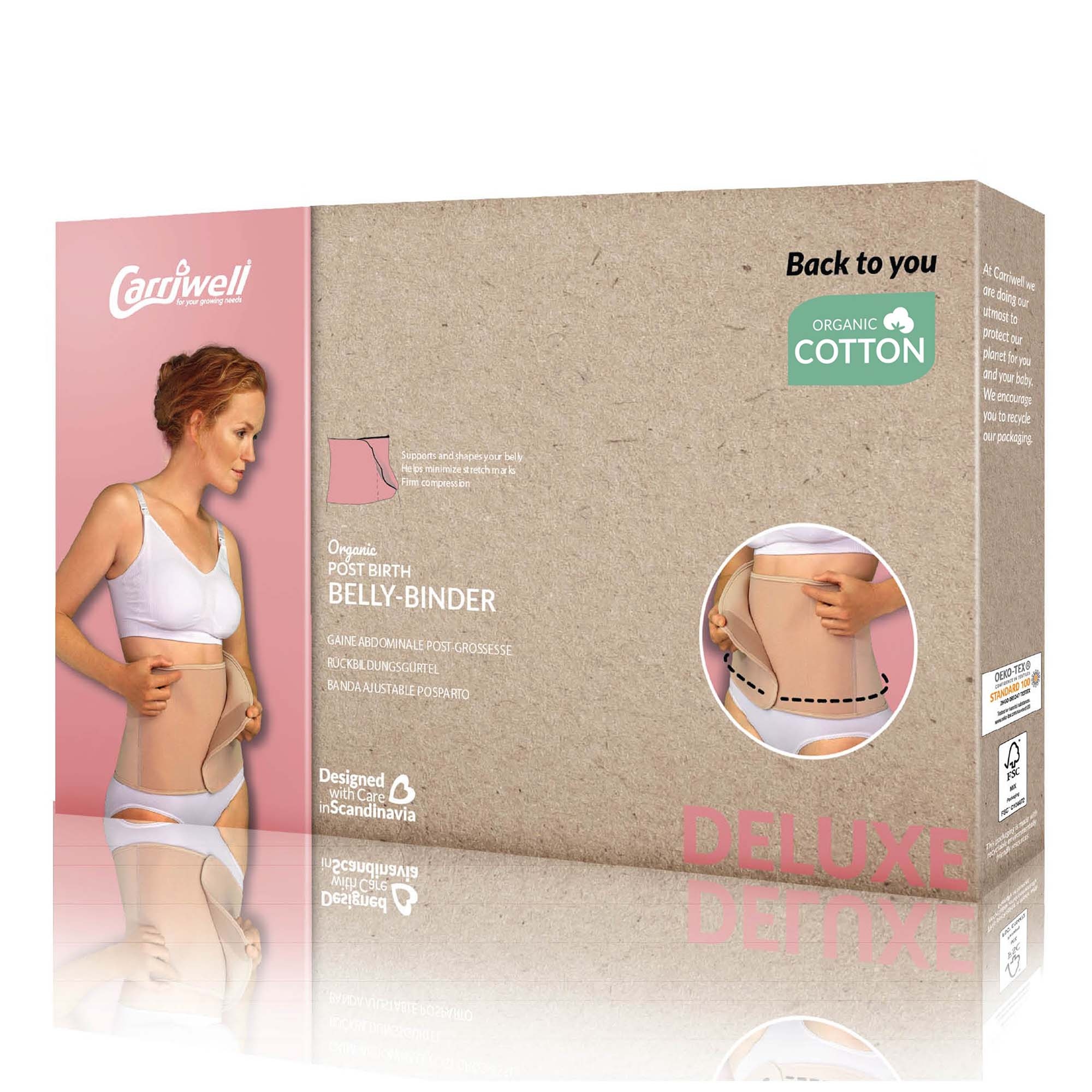 Carriwell Belly Binder sluitband   zwart