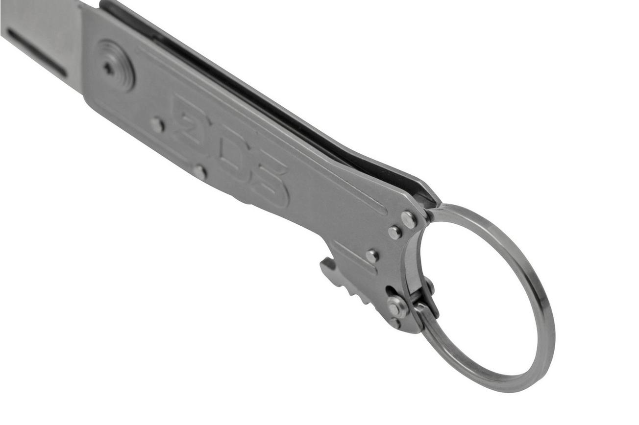 SOG Keytron, Satin, Straight KT1001-CP sleutelhangerzakmes