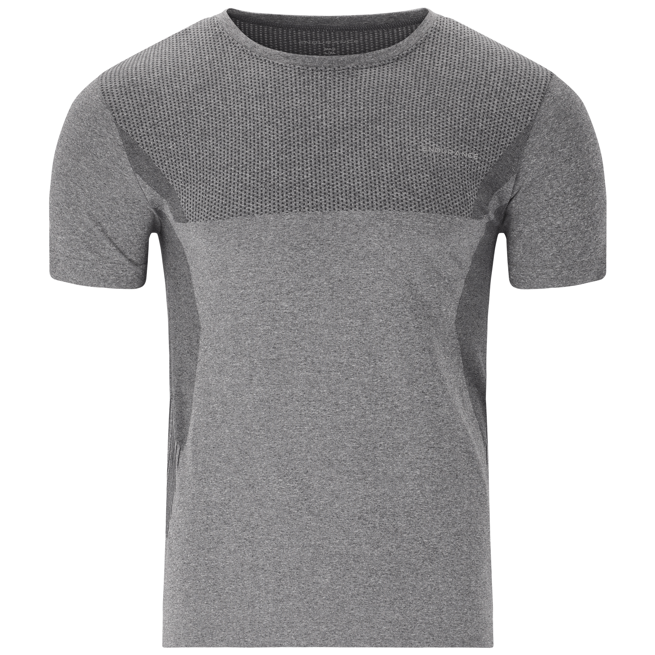 Endurance Jarono M Melange Seamless S-S Tee - Treningstøy