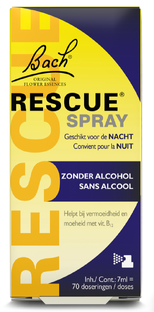 Bach Rescue Nacht Spray Zonder Alcohol 7ML