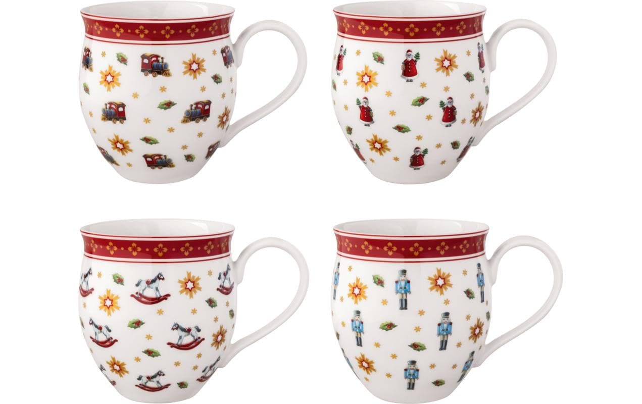 Villeroy & Boch Becher »Toy's Delight Set Jubiläum 0.39 l, 4-teilig«