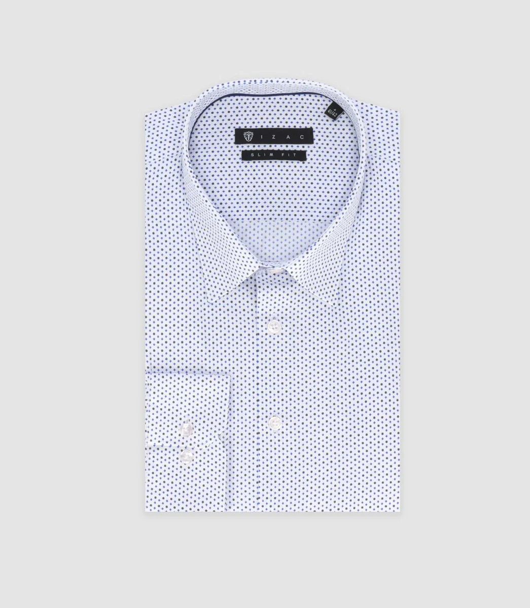 Chemise ville bleu 