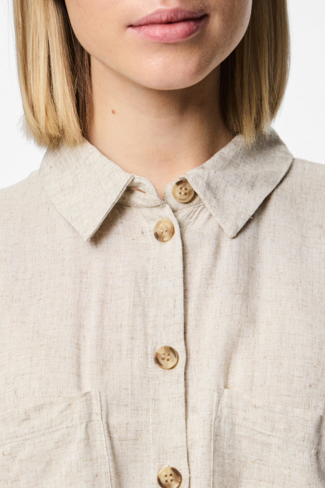 Pieces beige dames blouse