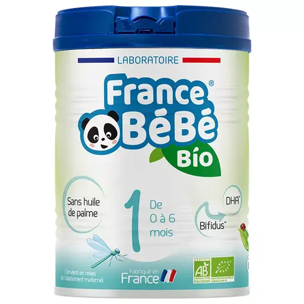France Bébé Nutrition Leite Infantil Orgânico Etapa 1 800g