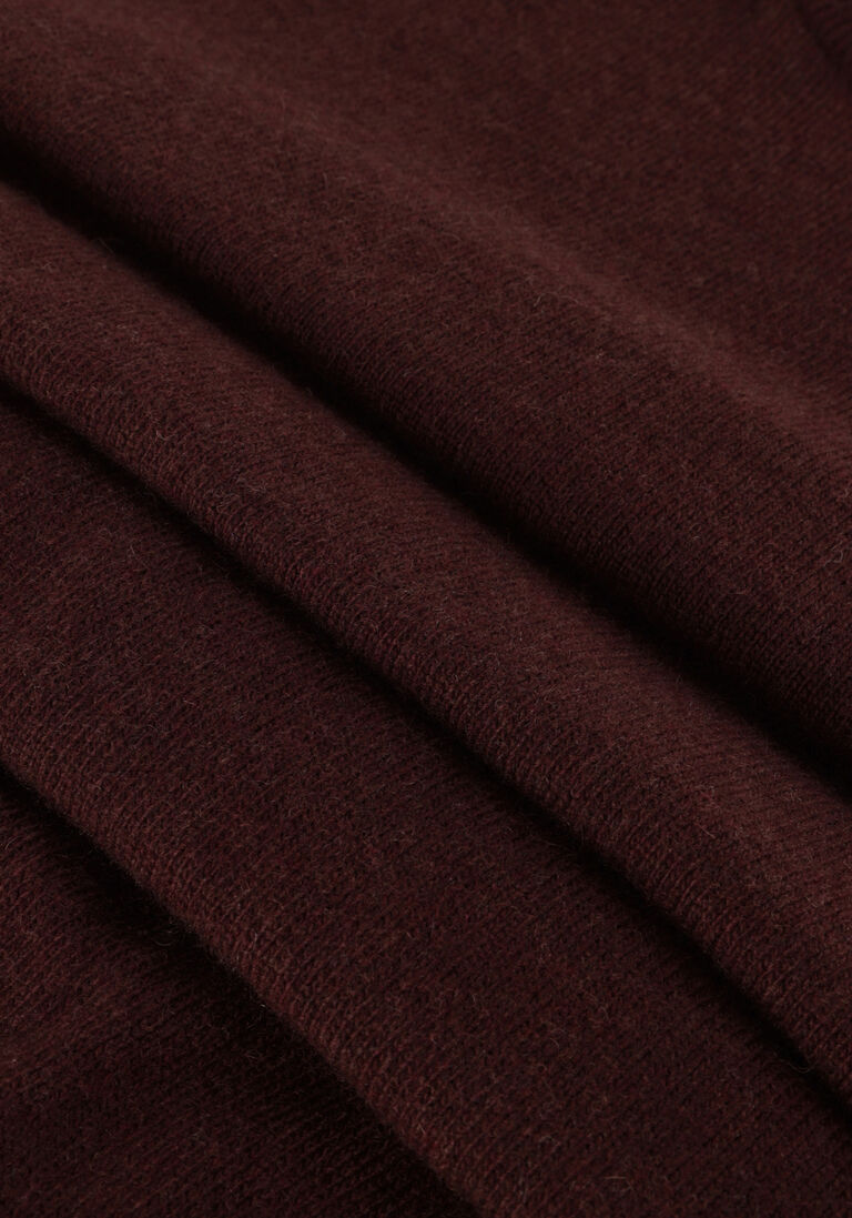 VANILIA bruine vanilia coltrui sheer cashmere rollneck