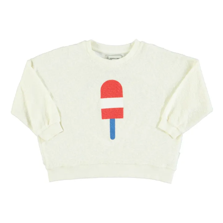 Piupiuchick Sweat Eponge Ice Cream | Ecru