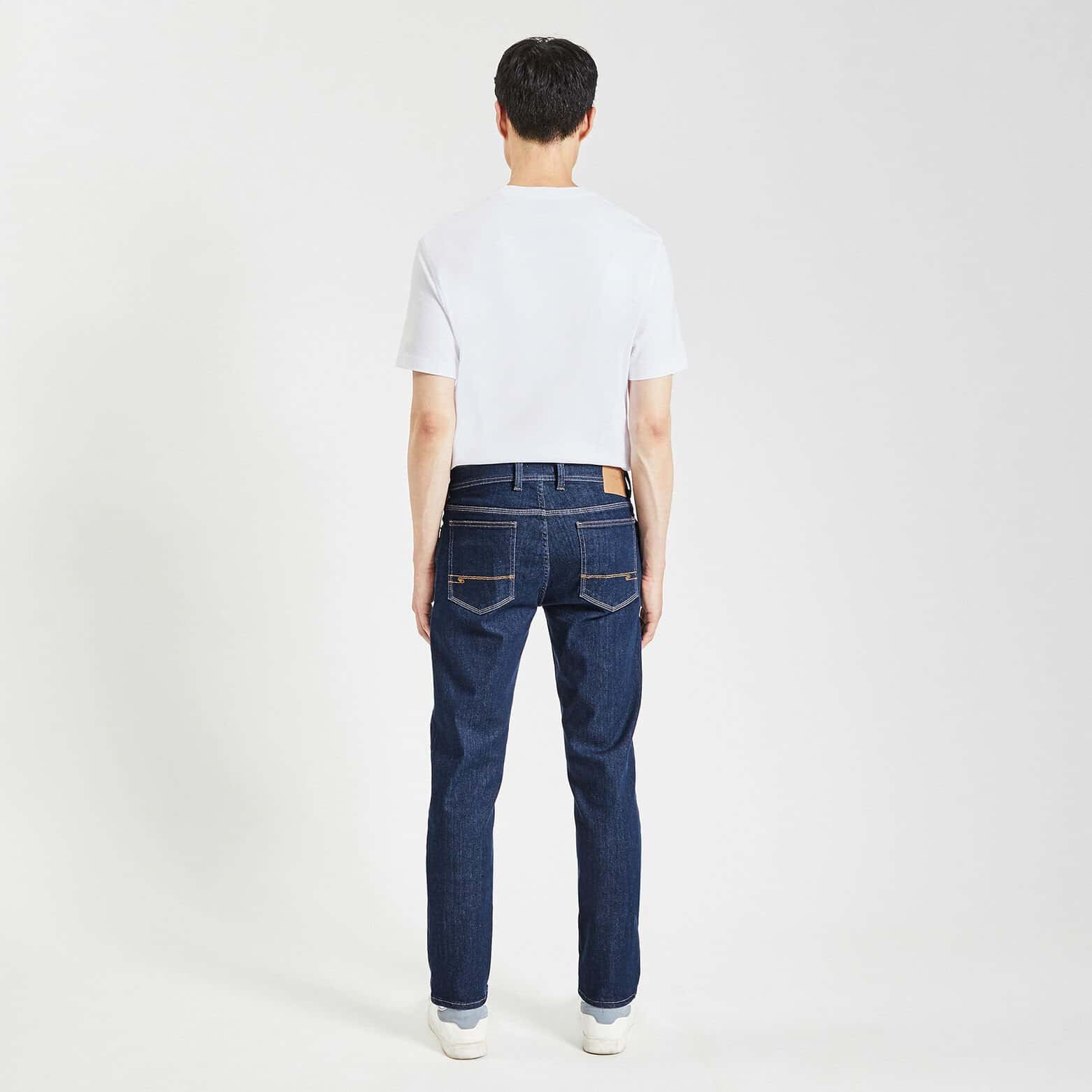Jean straight cinq neuf édition n°2 Made in France Bleu