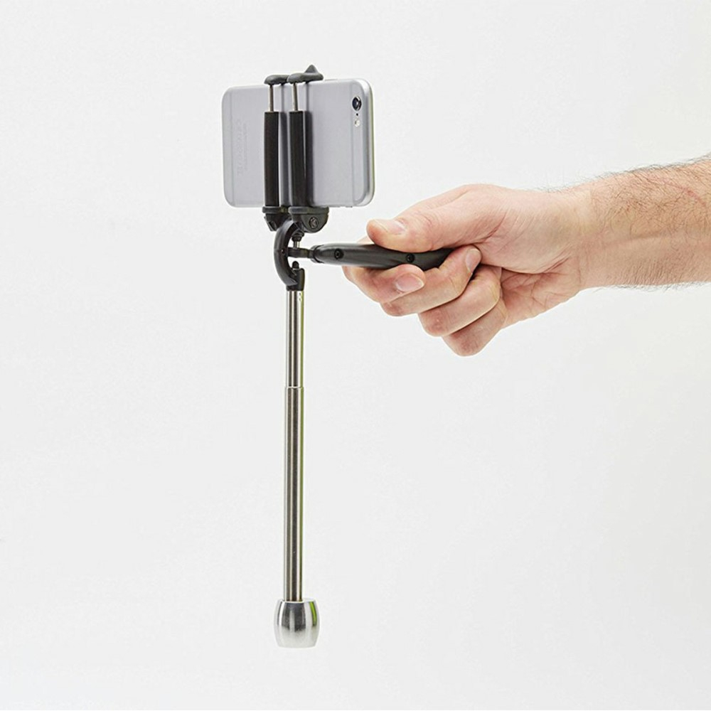 Mini Gimbal Handgriff Stabilisator Stativ Halterung für GoPro / Smartphone - Schwarz